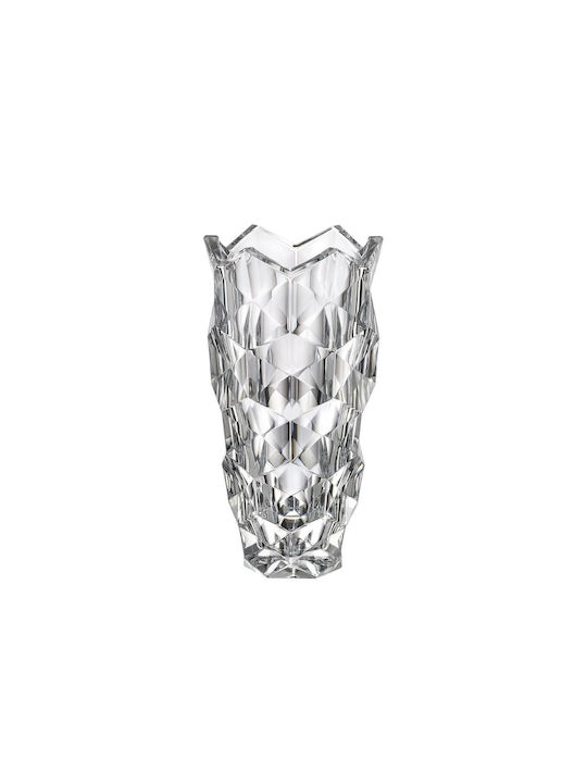 Bohemia Decorative Vase Lunar Transparent 28cm