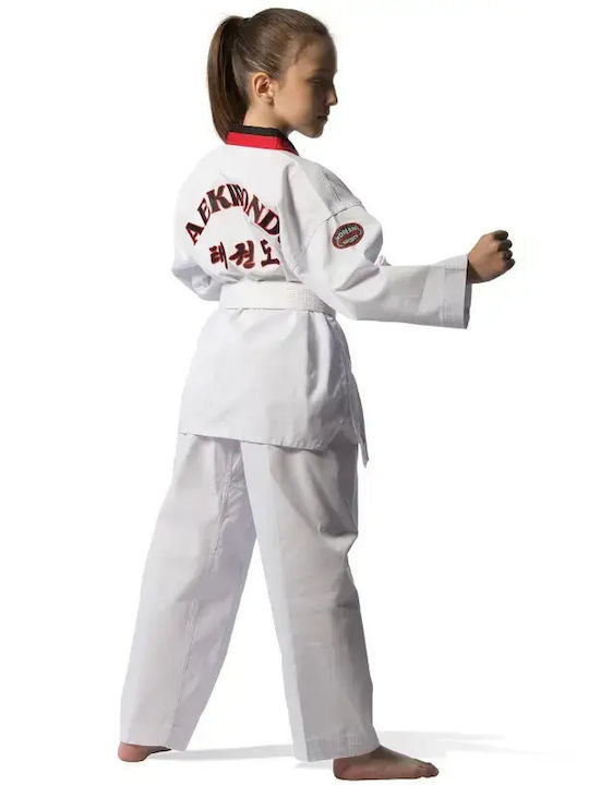 Olympus Sport Kyorugi Poom Taekwondo Dobok Kids Black