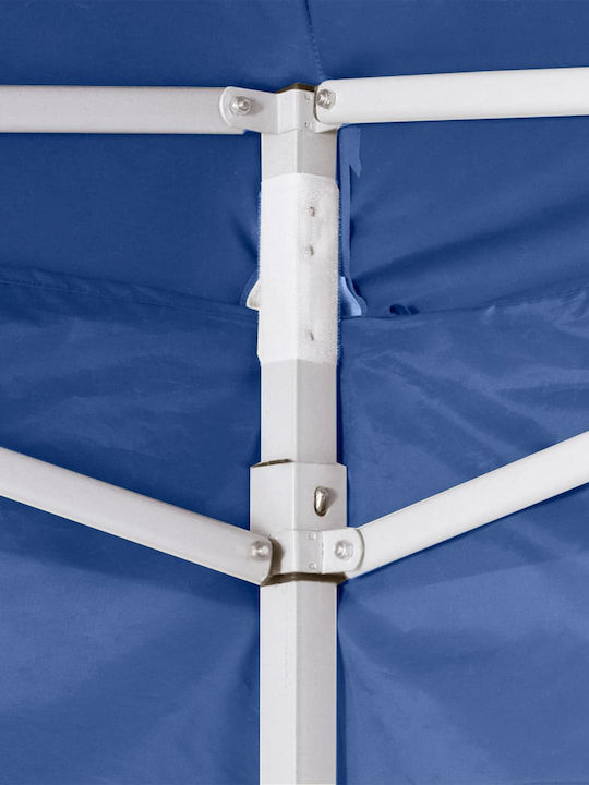 vidaXL Foldable Garden Blue Gazebo 2x2m