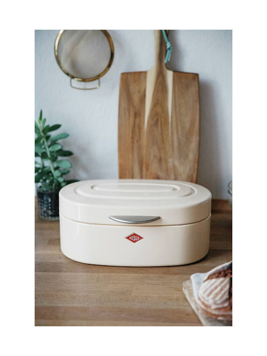 Wesco Abfalleimer Abfall Kunststoff Beige 1Stück