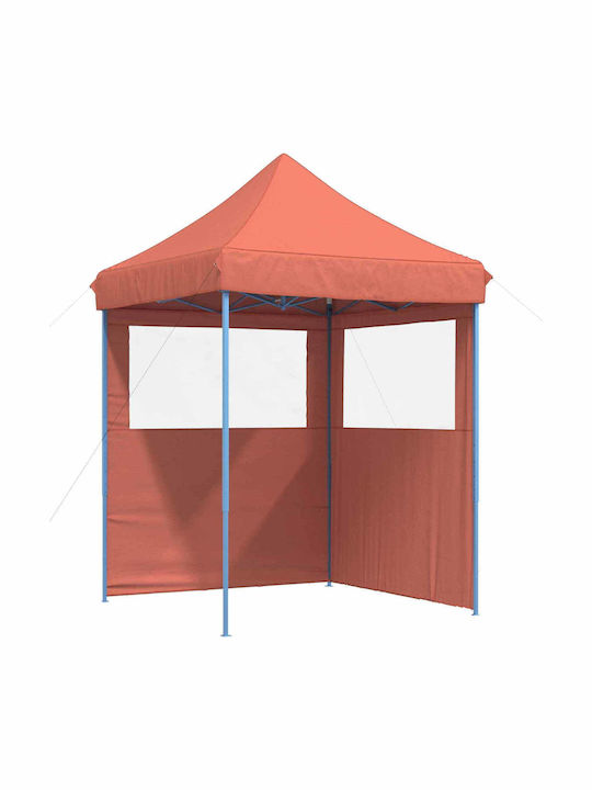 vidaXL Foldable Garden Gazebo Orange 2x2m