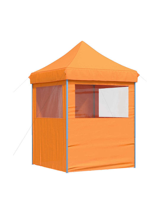vidaXL Foldable Garden Gazebo Orange 2x2m