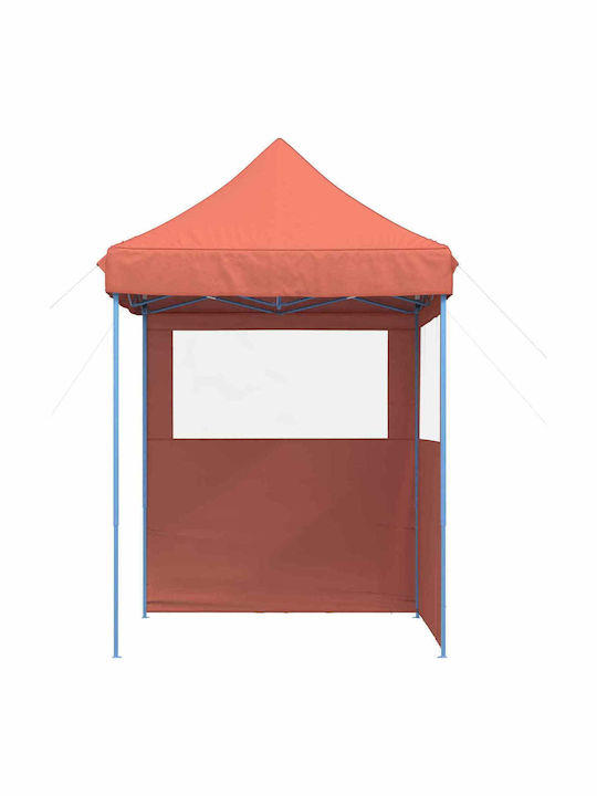 vidaXL Foldable Garden Gazebo Orange 2x2m
