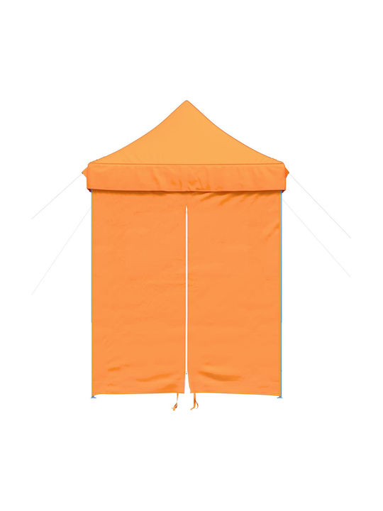 vidaXL Foldable Garden Gazebo Orange 2x2m