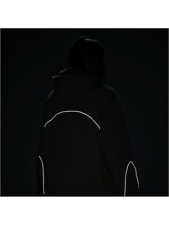 Women's Hooded Sweatshirt Cargo Khaki