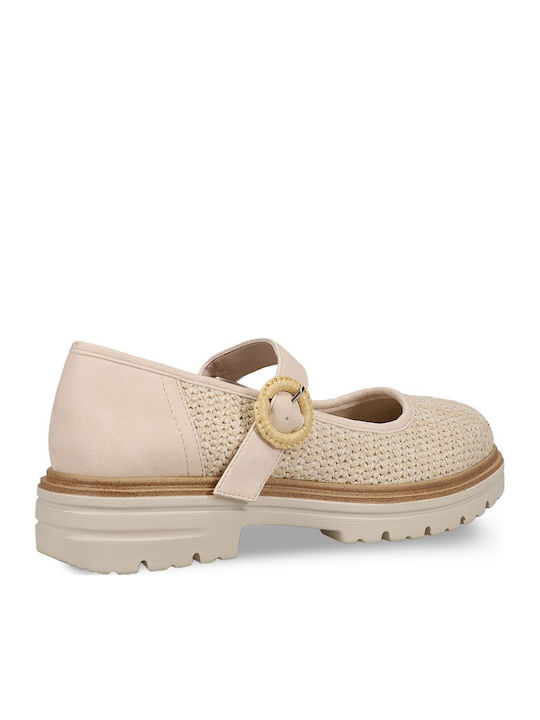 Γυναικεία Loafers σε Μπεζ Χρώμα