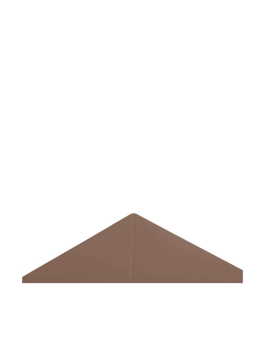 Outdoor Dinner Polypropylene Table Cappuccino 60.5x60.5xcm