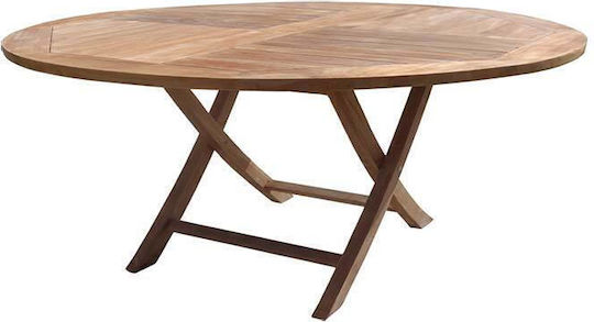 Outdoor Table from Teak Foldable Bl5047G 120x120x80cm
