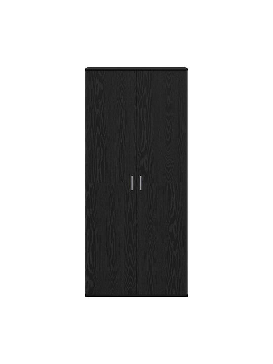 În picioare pe podea de Birou Black Oak 80x39x178cm