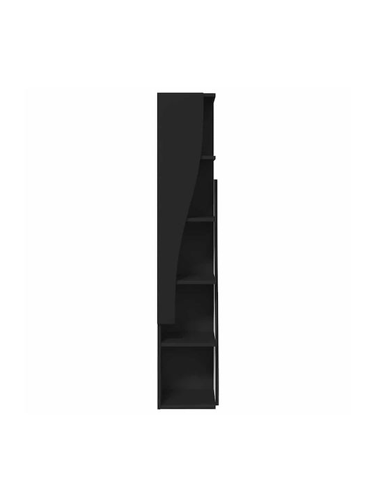 Office Storage Chipboard Cabinet White L27.5xW27xH140cm