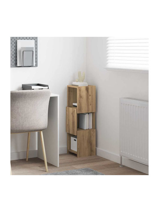 Office Storage Chipboard Cabinet White L25.5xW25xH80cm