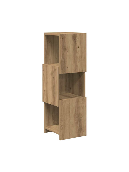 Office Storage Chipboard Cabinet White L25.5xW25xH80cm