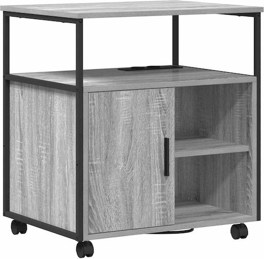 Ντουλάπι Γραφείου από Ξύλο & Μέταλλο 60x46x67cm Ντουλάπι Γραφείου από Ξύλο & Μέταλλο 60x46x67cm