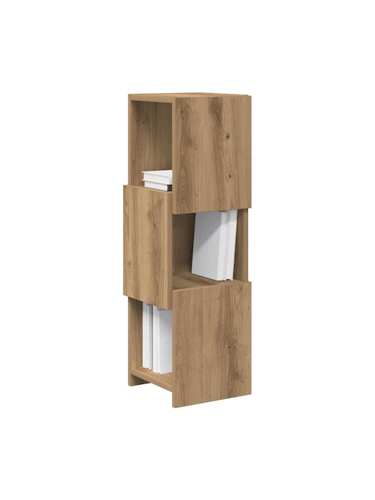 Office Storage Chipboard Cabinet White L25.5xW25xH80cm