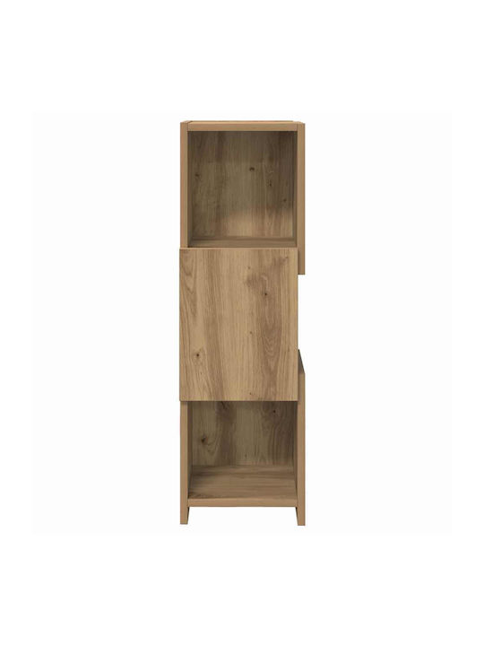 Office Storage Chipboard Cabinet White L25.5xW25xH80cm