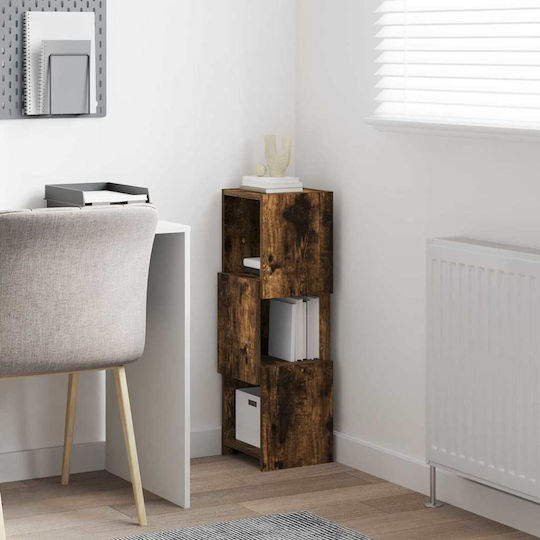 vidaXL Office Storage Cabinet Wooden White 25.5x25x80cm
