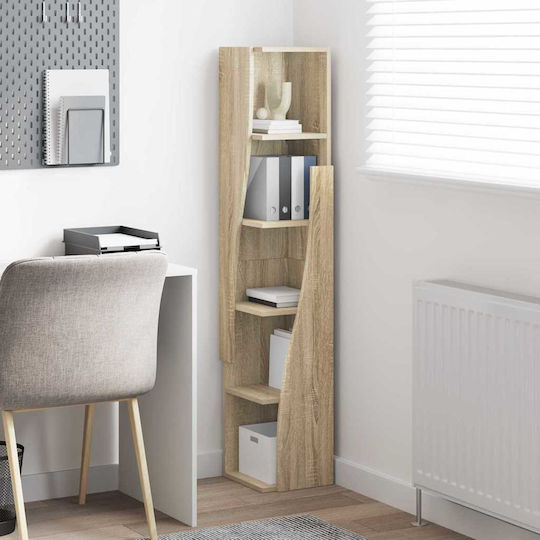 vidaXL Office Storage Cabinet Wooden White 27.5x27x140cm