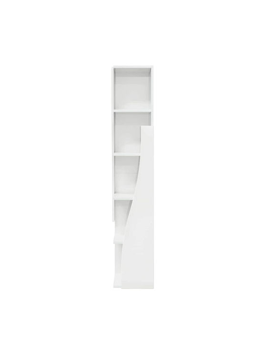 Office Storage Chipboard Cabinet White L27.5xW27xH140cm