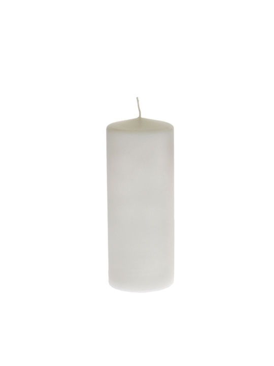 Iliadis Lumânare Decorativă Albă 575gr