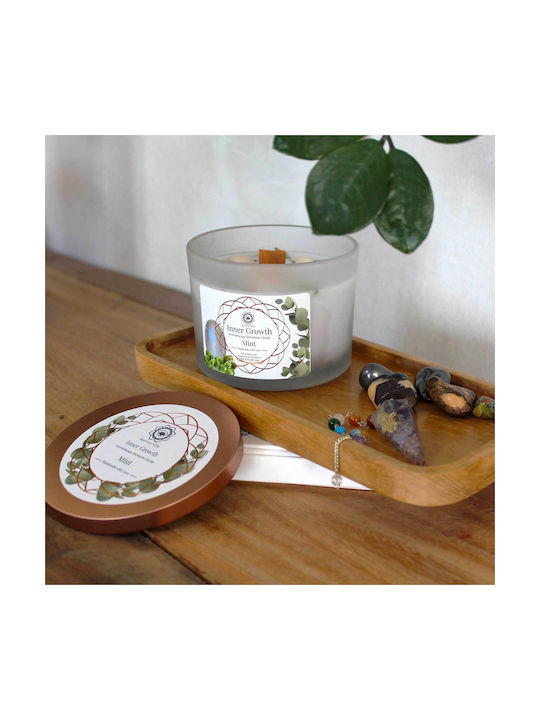 Green Tree Candle Company Aromatic Soy Candle in Green Jar 256g