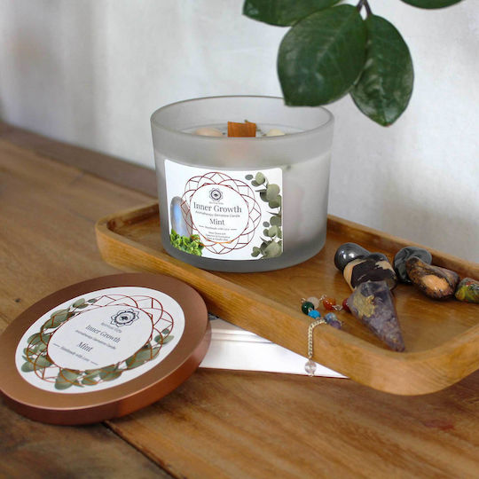 Green Tree Candle Company Aromatic Soy Candle in Green Jar 256g