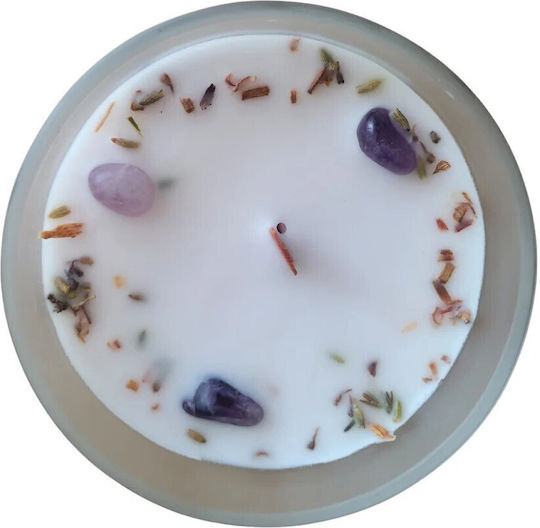 Green Tree Candle Company Aromatic Soy Candle in Jar with Lavender Scent 256g