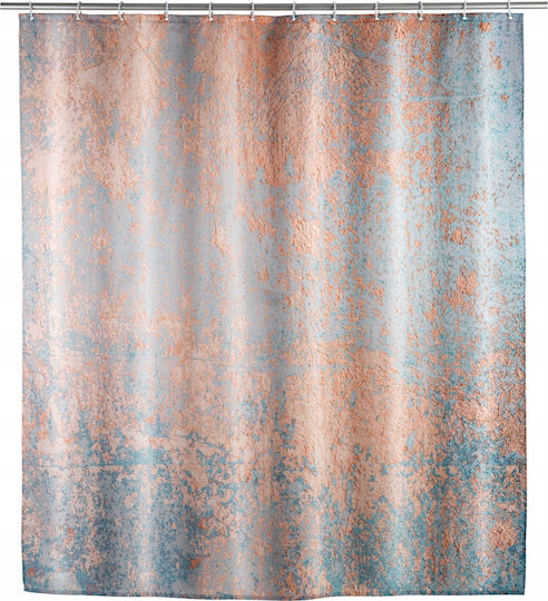 Wenko Agate Κουρτίνα Μπάνιου 180x200 cm Αντιμουχλική