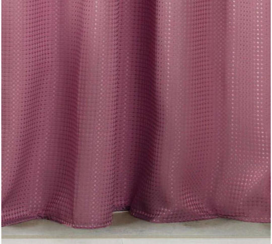 L-C Quartz Duschvorhang 180x200cm Framboise