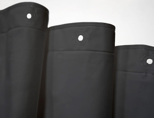 L-c Vitamine Peva Κουρτίνα Μπάνιου 180x200cm Noir