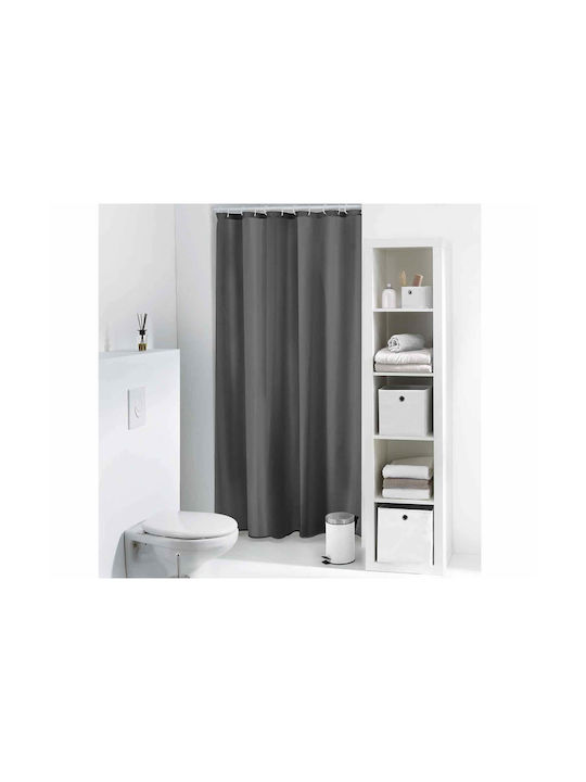 Shower Curtain 180x200cm Grey