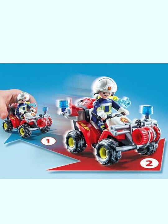 Playmobil Easter Candle Action Heroes Firefighter Piglet for 4+ Years Playmobil