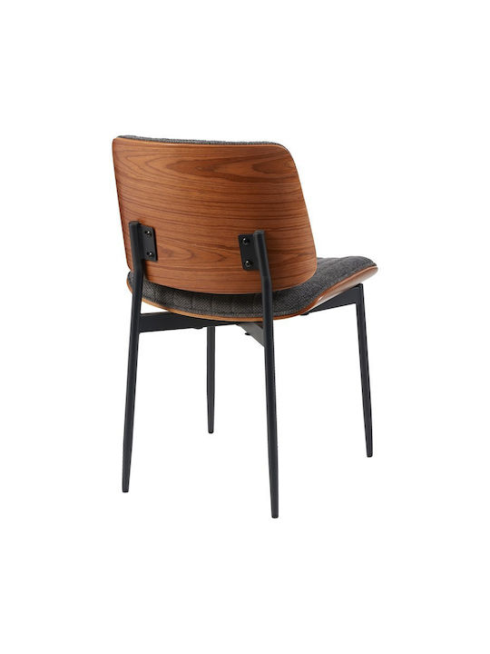 Kathy Dining Chair Metallic Gray 51x58x81cm