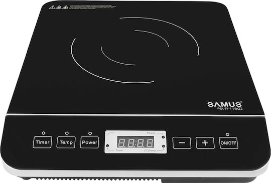 Samus Countertop Burner Induktion Single Schwarz
