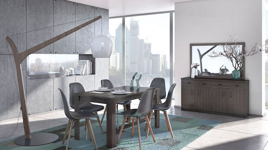 No 1 Masă Sala de mese Masa extensibilă Wenge 150(+30)x90x78buc