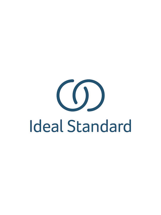Ideal Standard Single Wall-Mounted Bathroom Rail with Screws Silver