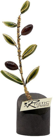Rozos Ceramics Διακοσμητικό Χώρου από Κεραμικό Υλικό 2.5x2.5cm