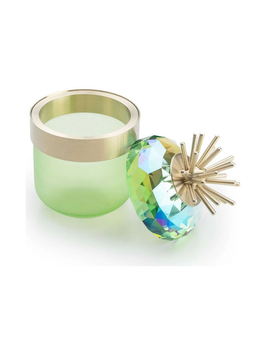 Swarovski Dekorativer Ananas Jungle Beats aus Kristall Light Green 7x7x12.4cm 1Stück