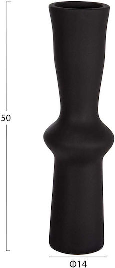 Ceramic Tabletop Decor Fb94637.02 Black Matte Φ14x50cm