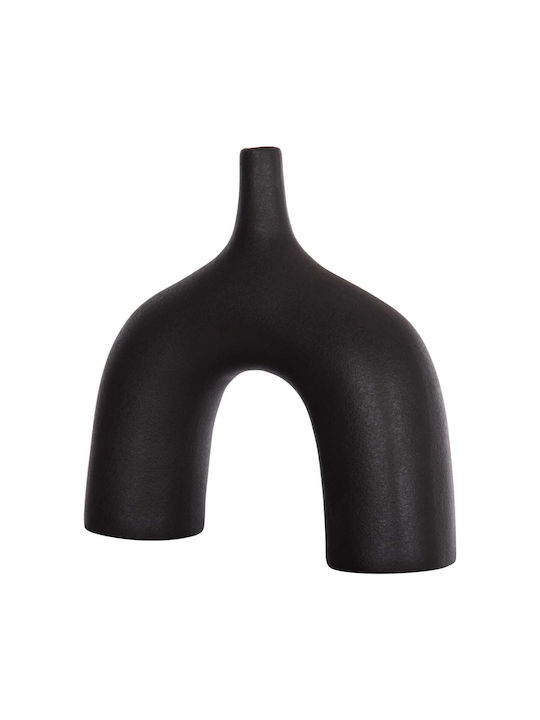 Decor Ceramic pentru Masă Fb94601.02 Negru Mat 34x10x33cm