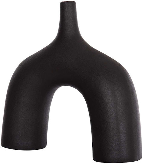 Decor Ceramic pentru Masă Fb94601.02 Negru Mat 34x10x33cm