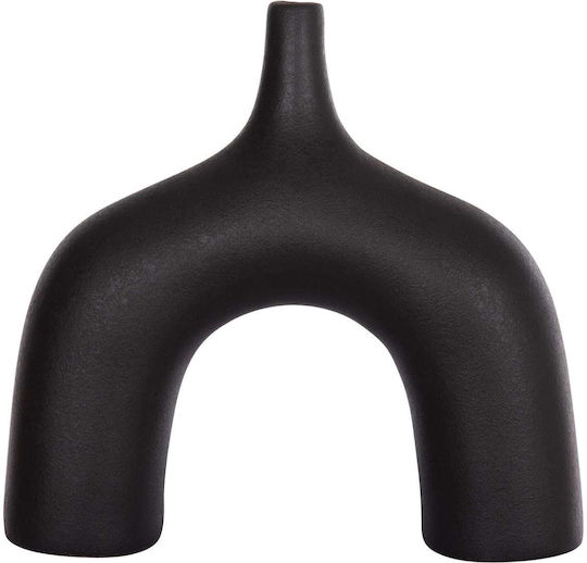 Decor Ceramic pentru Masă Fb94601.02 Negru Mat 34x10x33cm