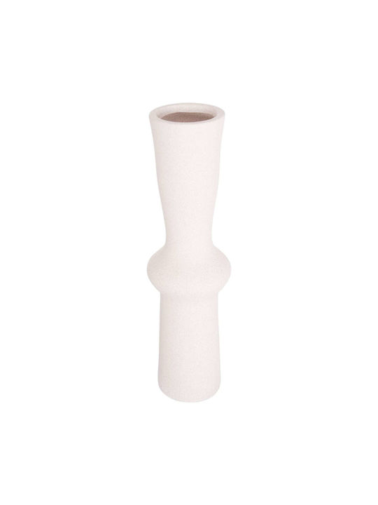 Tabletop Ceramic Decorative Item Fb94637.01 Crystal Off-White Φ14x50cm