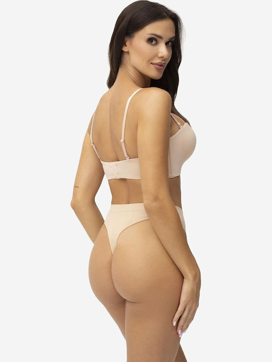 Beige Bra for Plunge