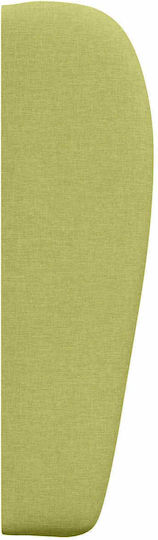 vidaXL Fabric Bed Headboard Green 80cm