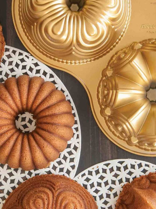 Nordicware Φόρμα Ζαχαροπλαστικής για Κέικ Στρογγυλή από Αλουμίνιο 38x38x6εκ.