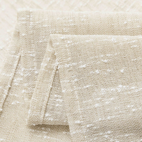 Lucktora Window Curtain With Beige Pencil Pleat 200x150cm