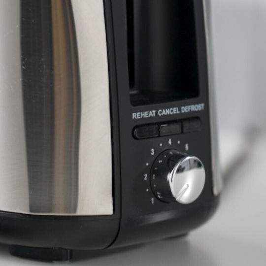 Izzy Toaster 4 Slots 1400W Inox