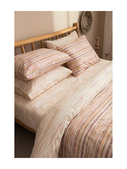 Vesta Home Πάπλωμα Υπέρδιπλο 220x230εκ. Milos 2 Λιλά