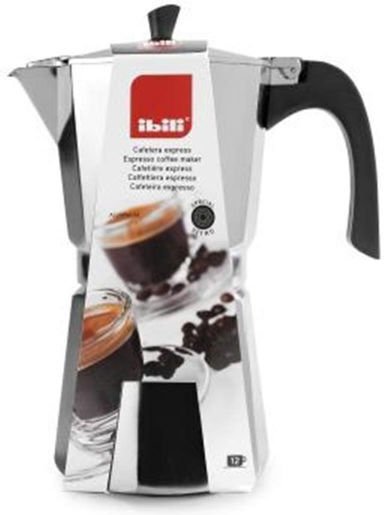 Ibili Bahia Μπρίκι Espresso 6cups Inox Ασημί