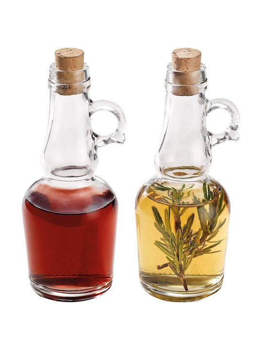 Excellent Houseware Set de Ulei și Oțet Sticlă cu Flux 250ml
